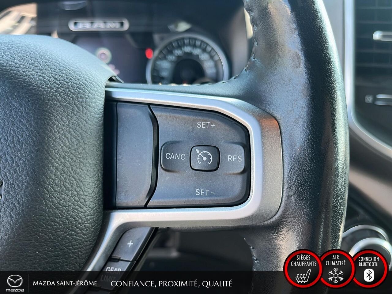 Ram 1500 Big Horn cabine d'équipe 4x4 caisse de 6 pi 4 po 2020 Gris Saint-Jérôme - photo #16