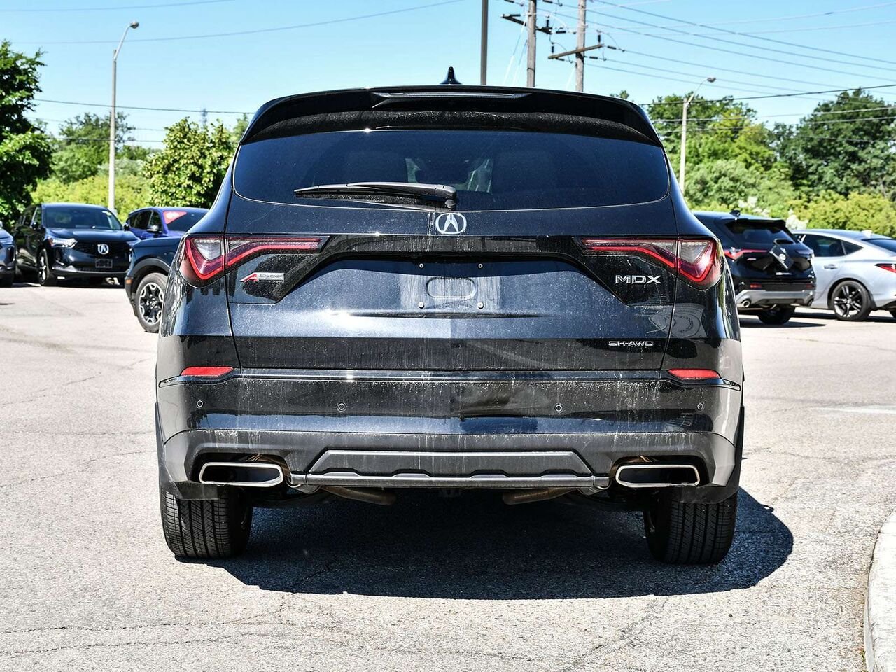 2026 Acura MDX A-Spec - ACURA CERTIFIED Black Etobicoke - photo #8