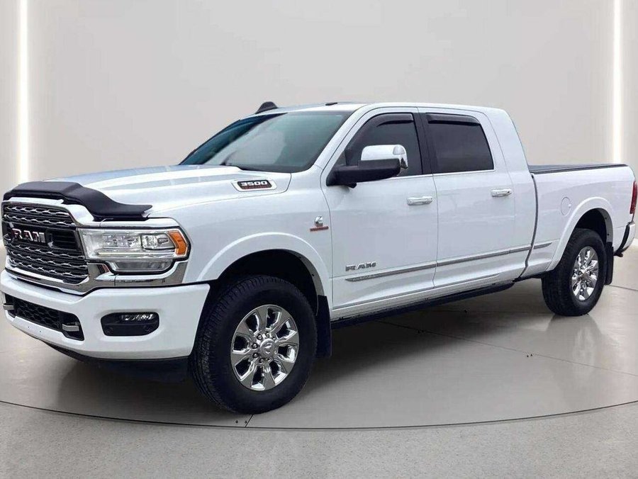 2021 Ram 3500 Limited Mega Cab White