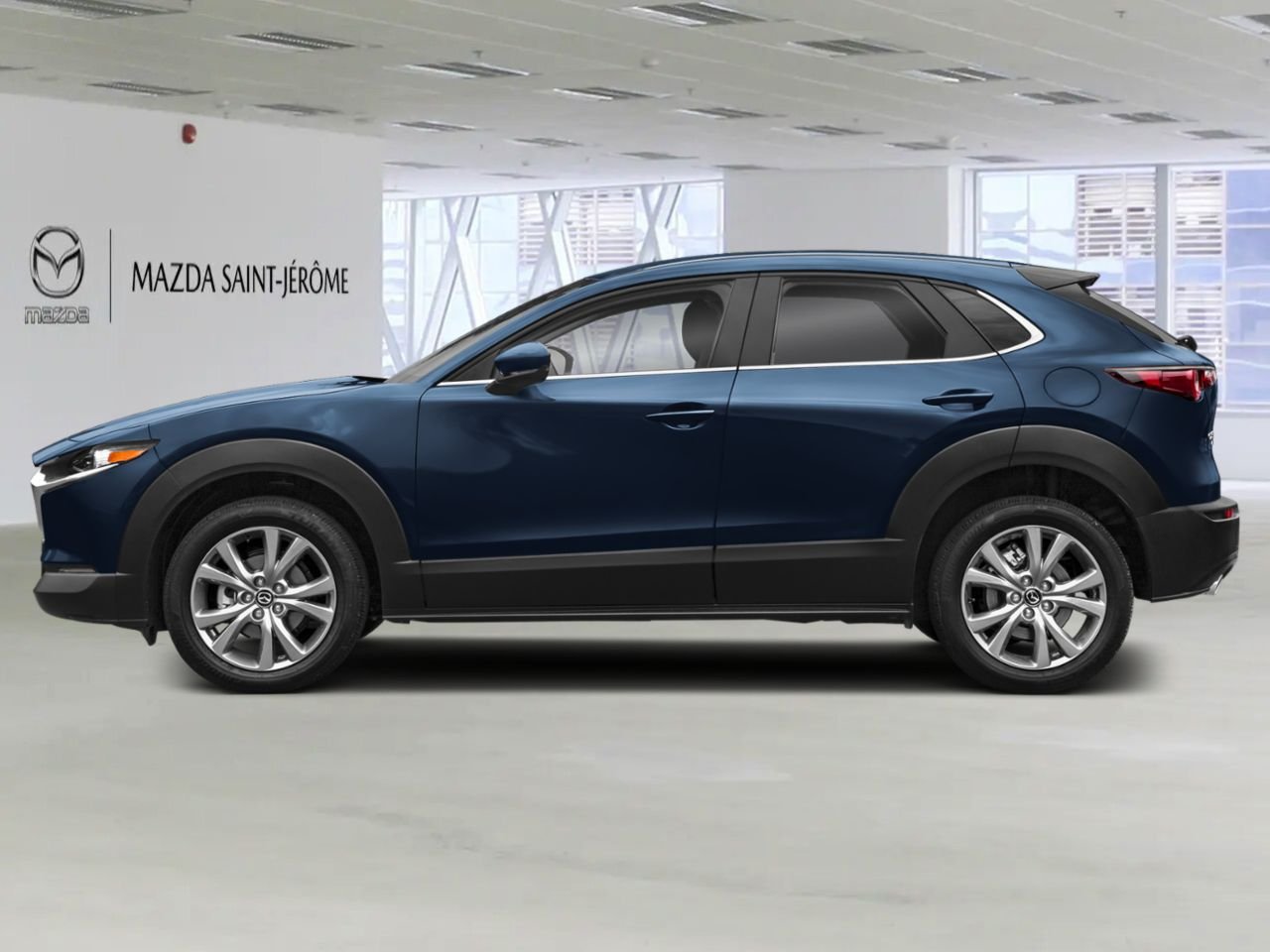 2026 MAZDA CX-30 GS TI Deep Crystal Blue Mica Saint-Jérôme - photo #1