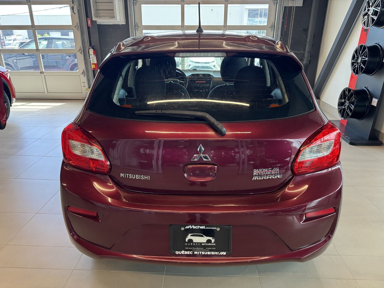 Mitsubishi Mirage 2017 Rouge Saint-Eustache - photo #2