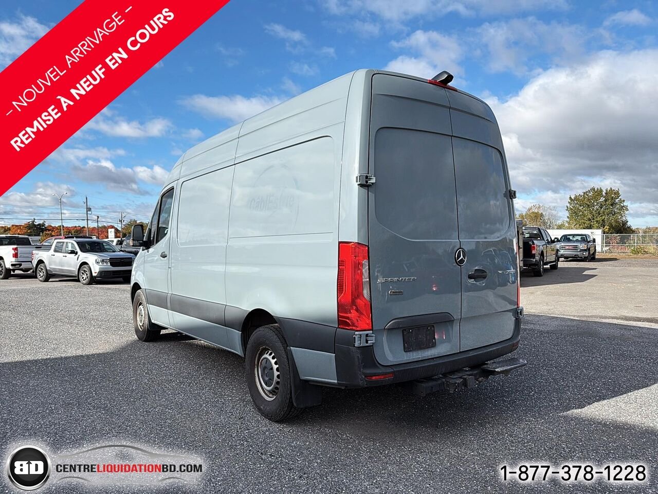 2022 Mercedes-Benz Sprinter fourgonnette utilitaire 2500 V6 144PO | BD0440 Grey Granby - photo #7