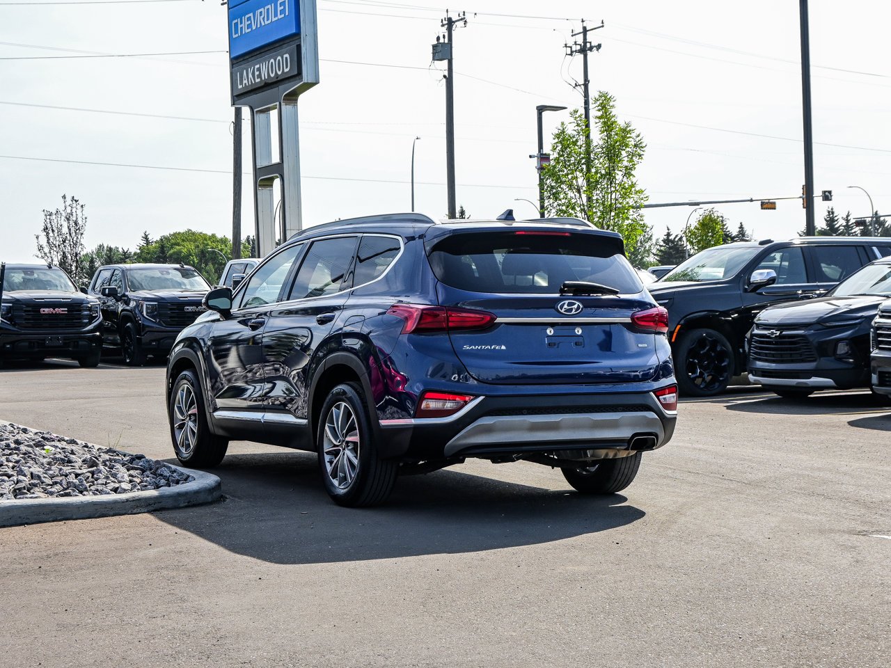 2019 Hyundai Santa Fe 2.4L Preferred AWD Blue Sherwood Park - photo #10