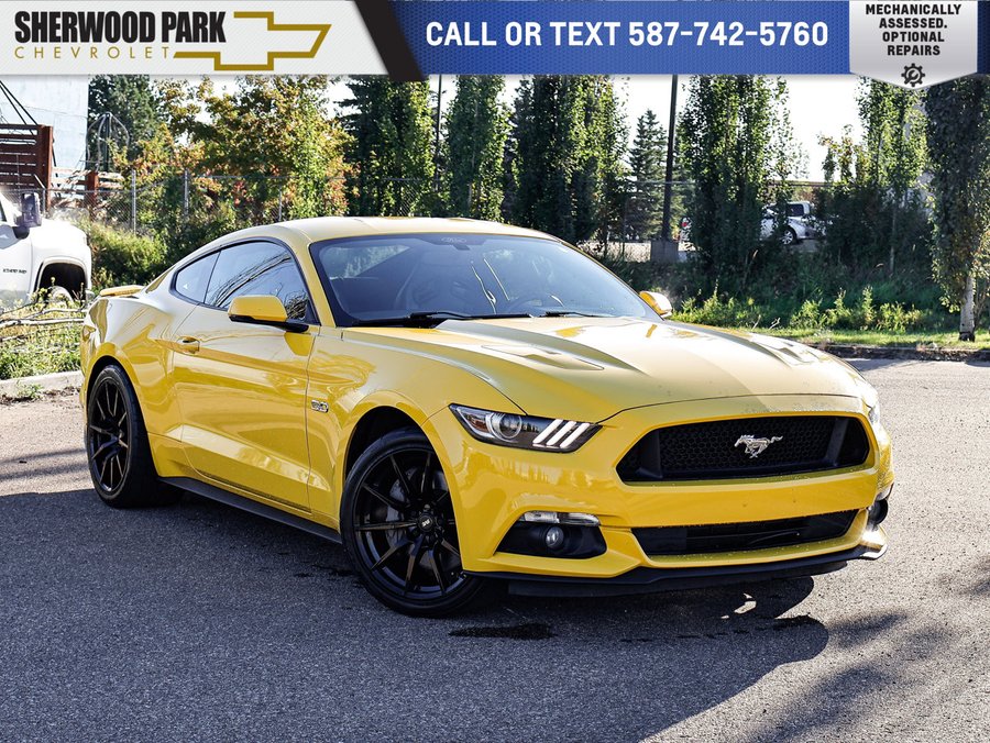 2015 Ford Mustang GT Premium 5.0L | Manual Transmission Yellow