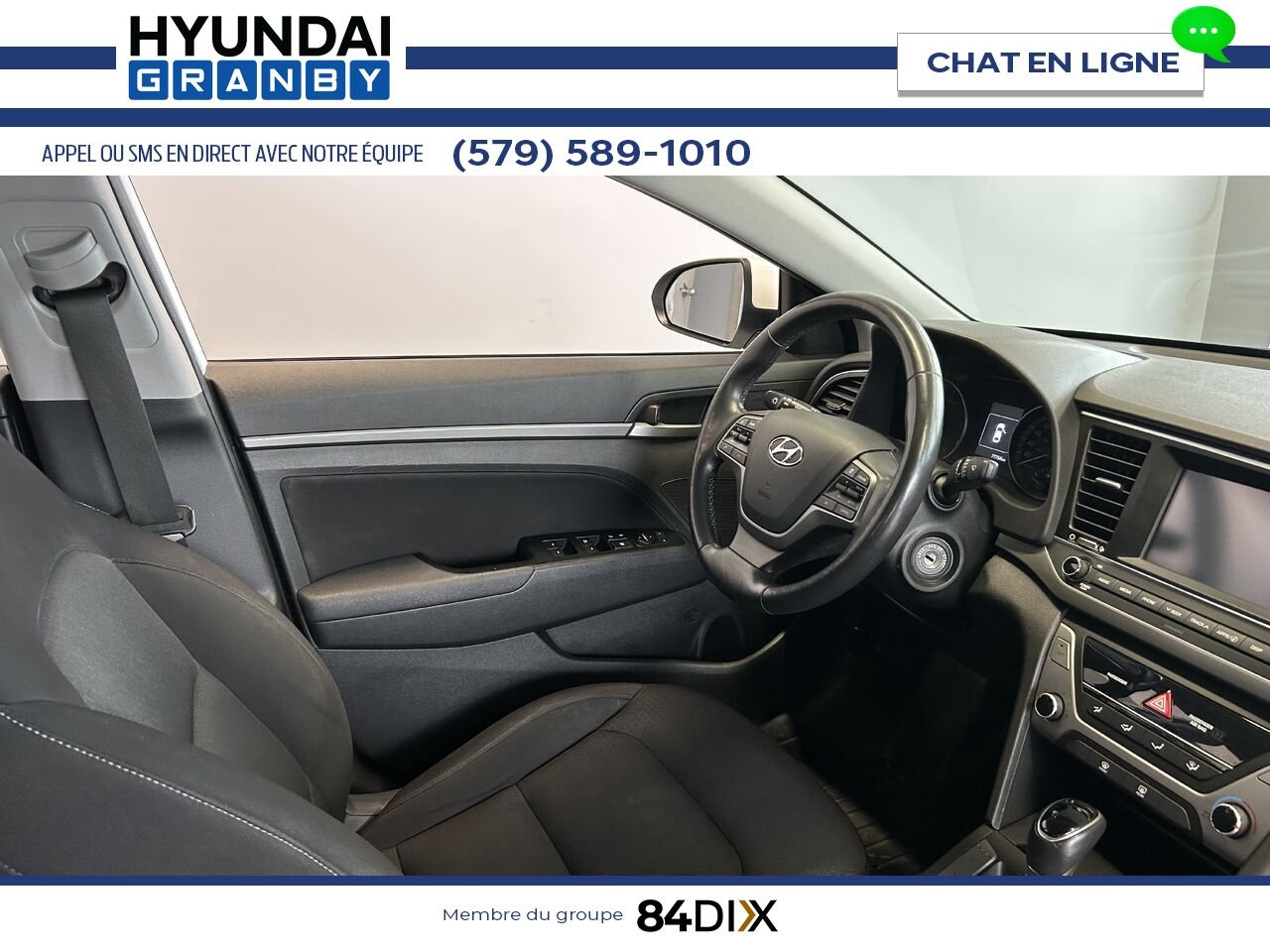 Hyundai Elantra 2018 Blanc Granby - photo #21