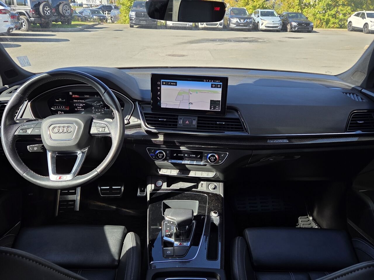 Audi SQ5 Technik 2021 Noir Granby - photo #12