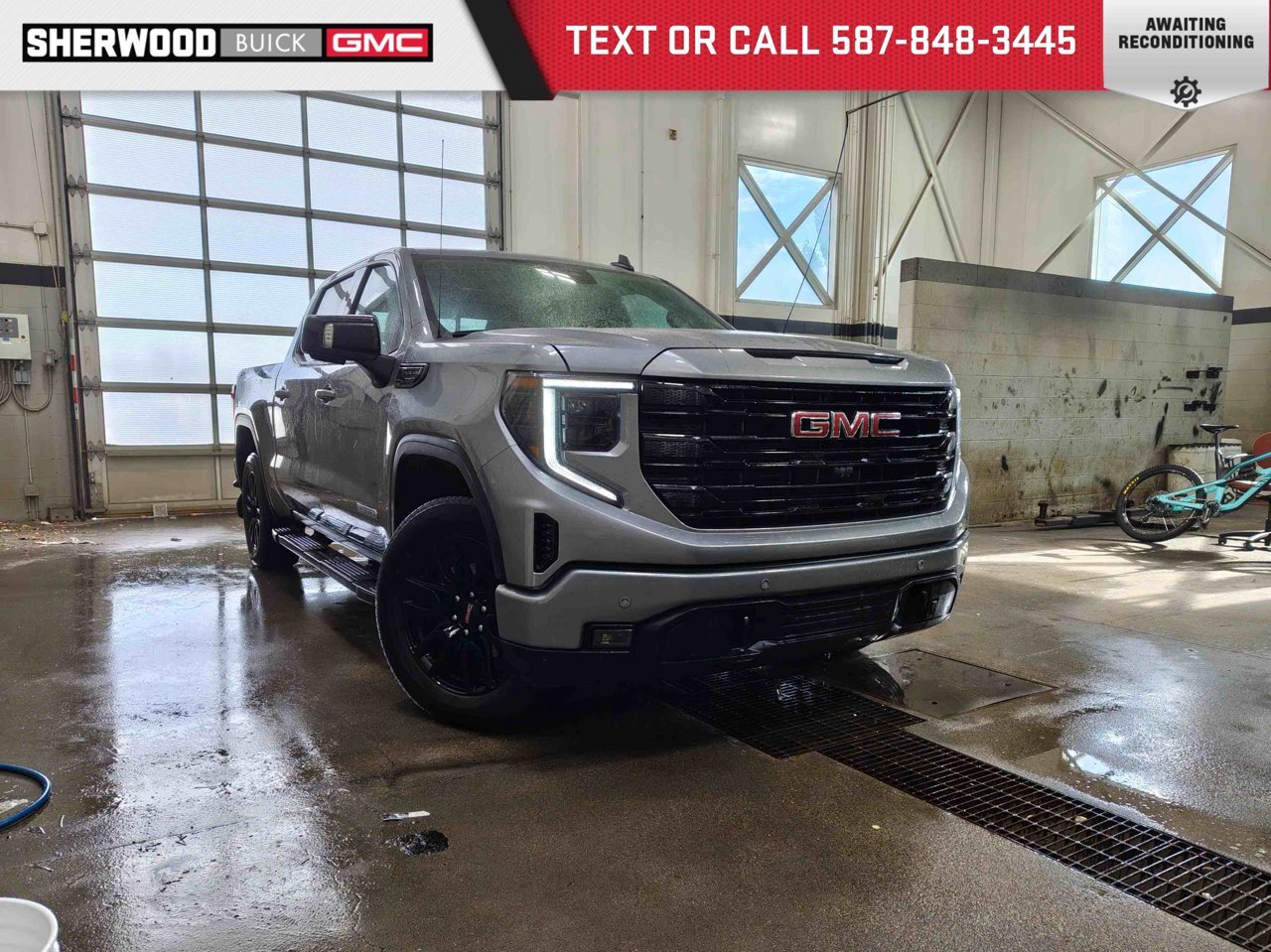 2024 GMC Sierra 1500 4WD Crew Cab 147 Elevation Grey Sherwood Park - photo #0