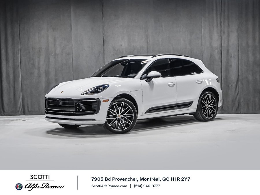 2023 Porsche Macan S MAGS 21PO SUSPENSION ADAPT ECHAPPEMENT EN CARBON White