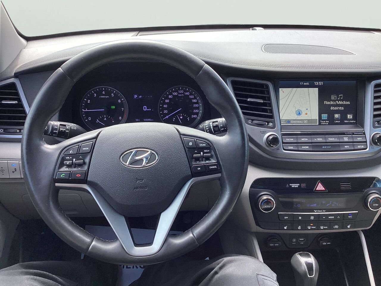 Hyundai Tucson 2017 Gris Gatineau - photo #10
