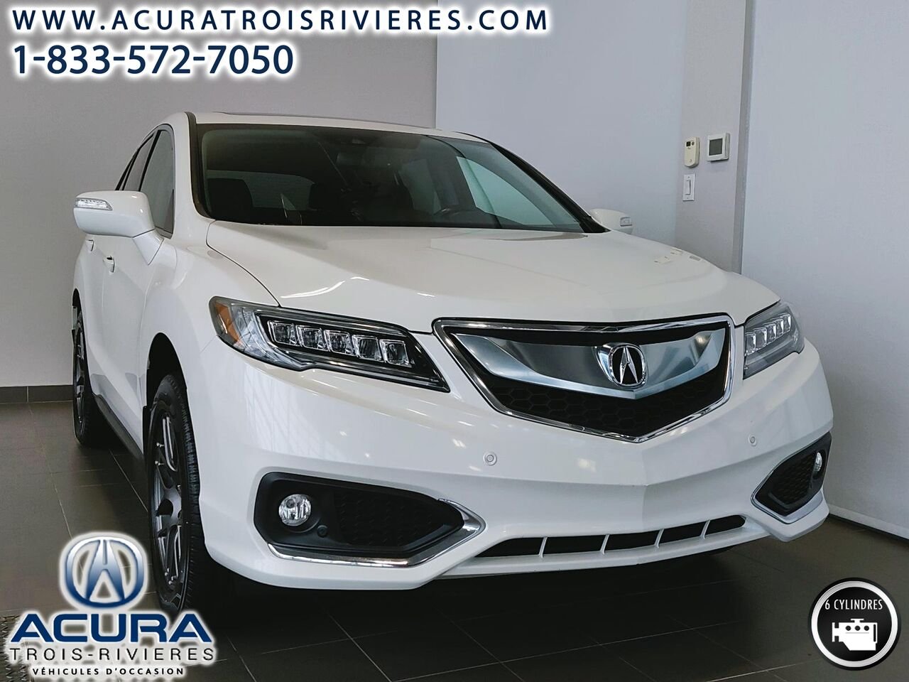 Acura RDX ELITE ADVANCE 2018 Blanc Trois-Rivières - photo #1