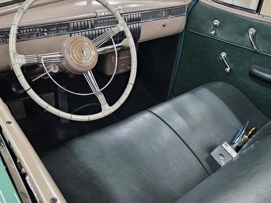 Cadillac La Salle 1940 1940 Vert