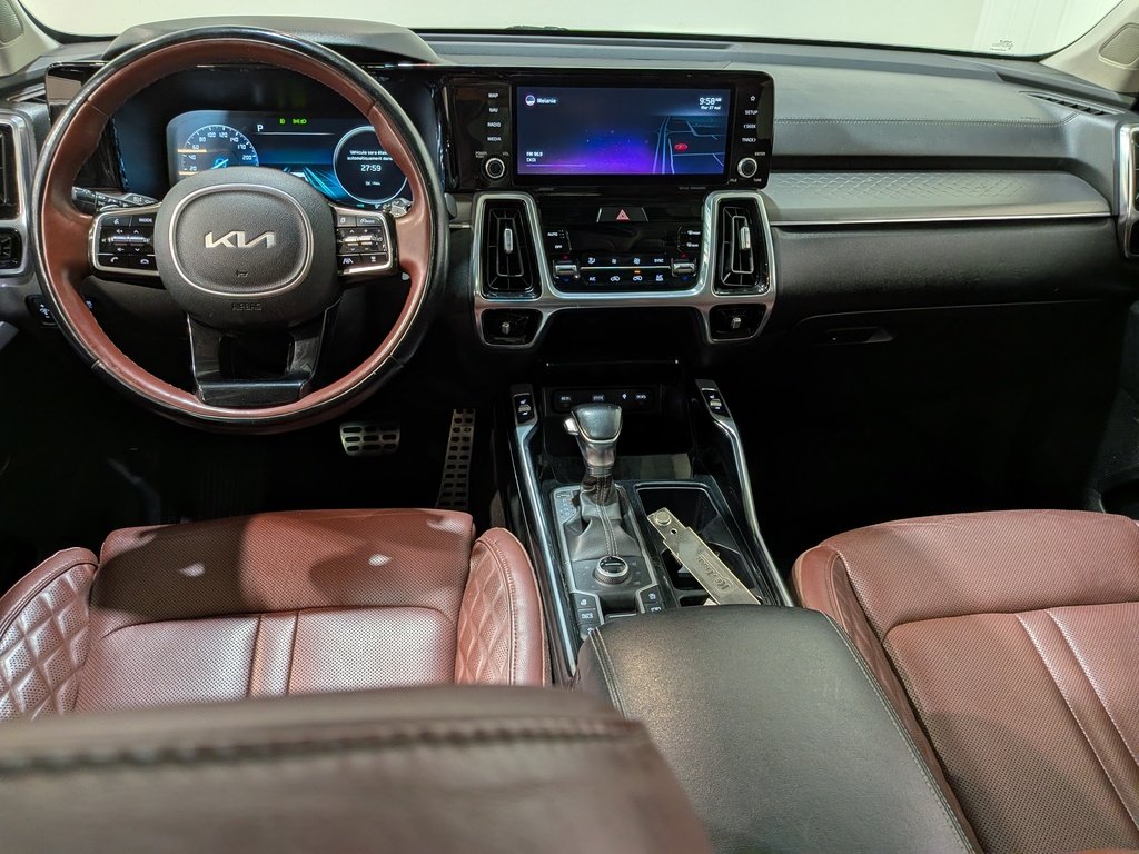 Kia Sorento SX AWD w/Burgundy Leather 2022 Gris Val-David - photo #32