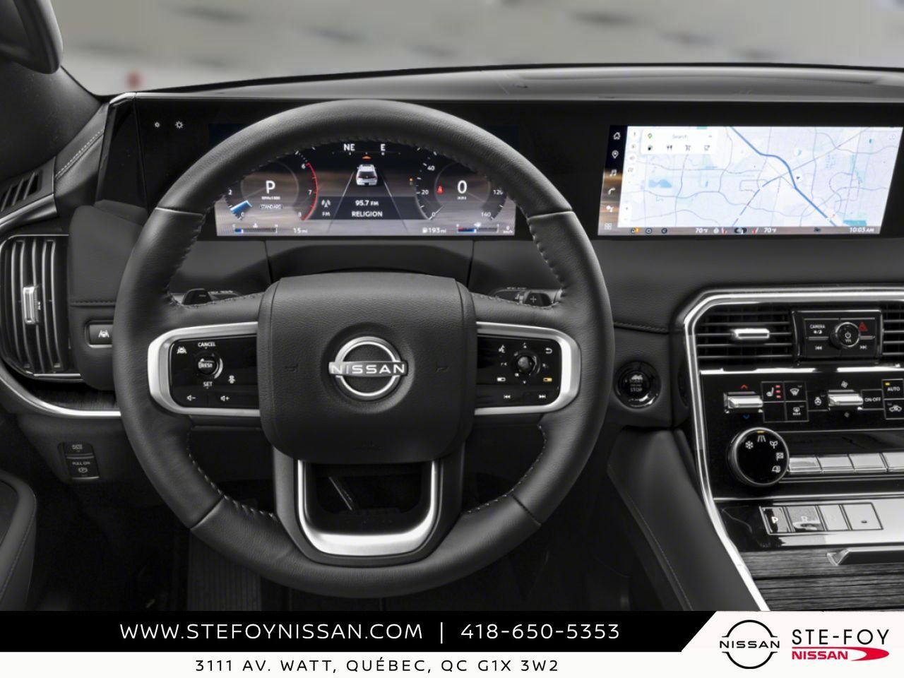 2027 NISSAN Armada Super Black Ste-Foy - photo #3