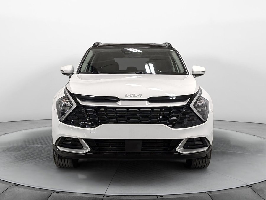 Kia Sportage AWD EX Toit Pano Cuir Sièges et Volant Chauffants 2023 Blanc
