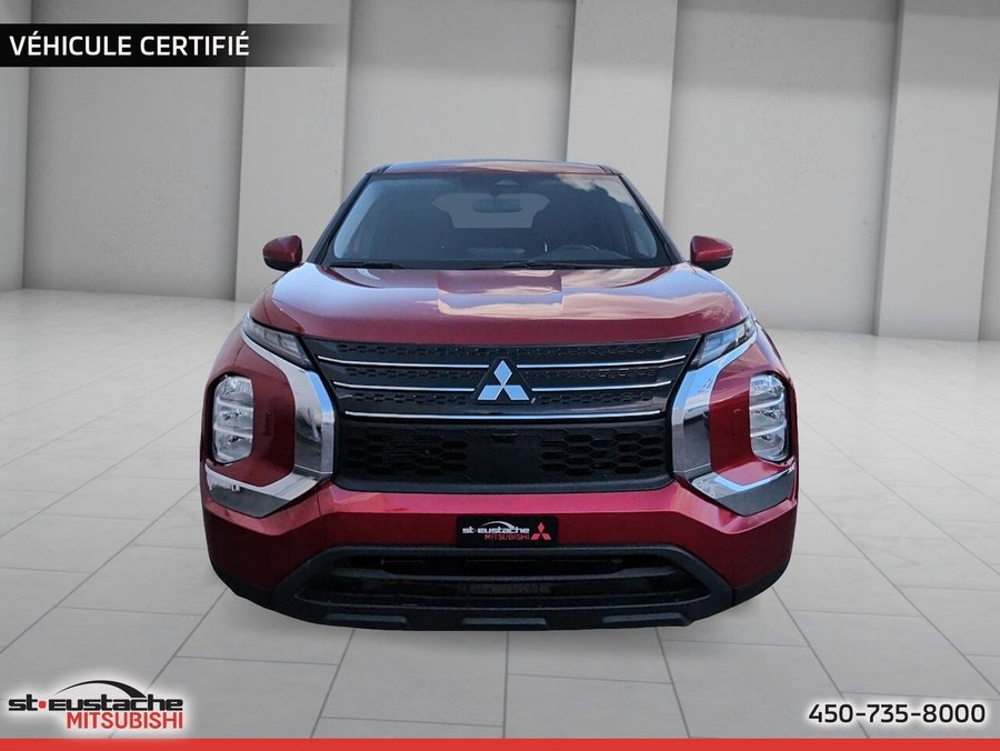 Mitsubishi Outlander ES S-AWC-BANC CHAUFFANT-CAMERA DE RECUL-CARPLAY/ANDROID AUTO 2024 Rouge