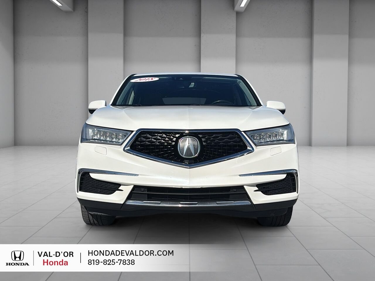 Acura MDX Navi SH-AWD 2018 Blanc Val-d'Or - photo #1