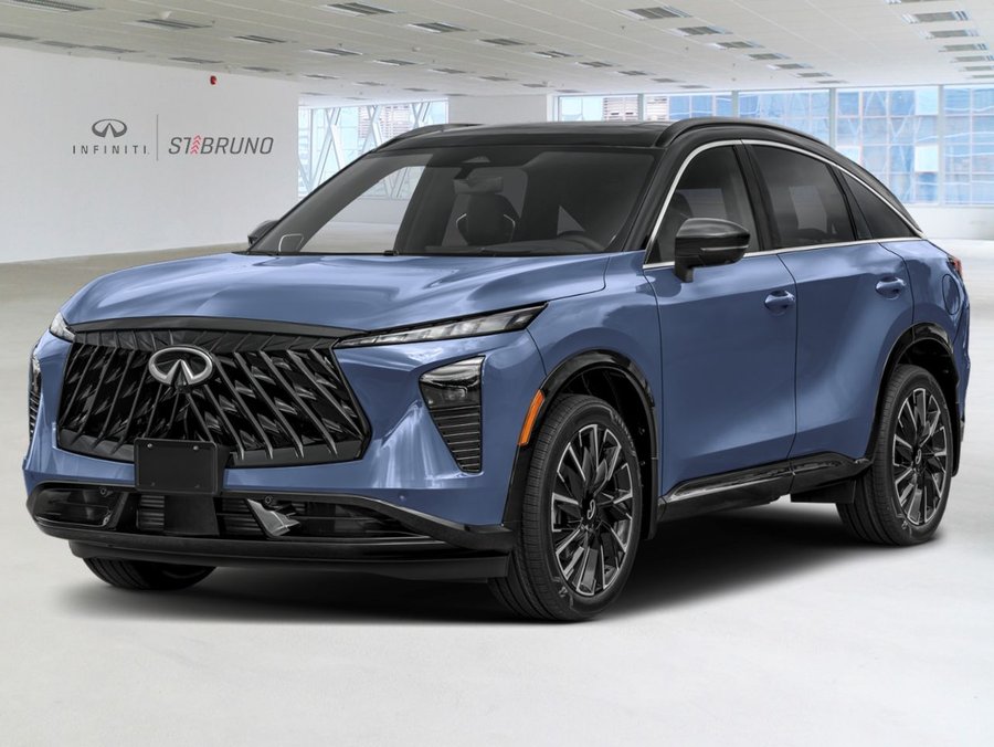 2027 INFINITI QX65 2027 Moonbow Blue/Black Obsidian
