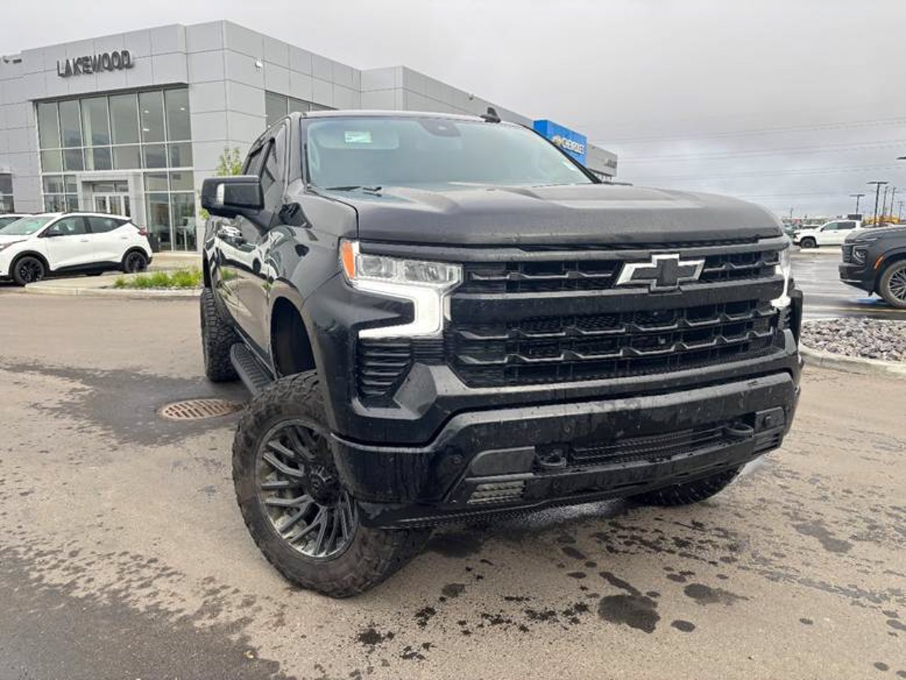2024 Chevrolet Silverado 1500 4WD Crew Cab 147 RST Black Sherwood Park - photo #1