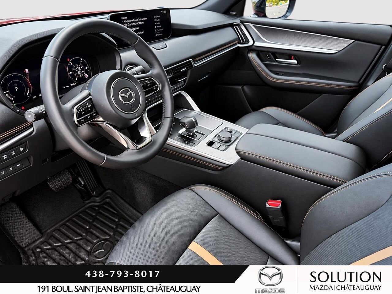 2025 Mazda CX-70 PHEV GT Black Châteauguay - photo #4