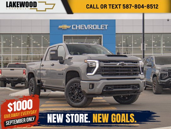 2024 Chevrolet Silverado 3500HD LTZ Z71 Sport Edition 6.6L Duramax | Power Sunroof Grey