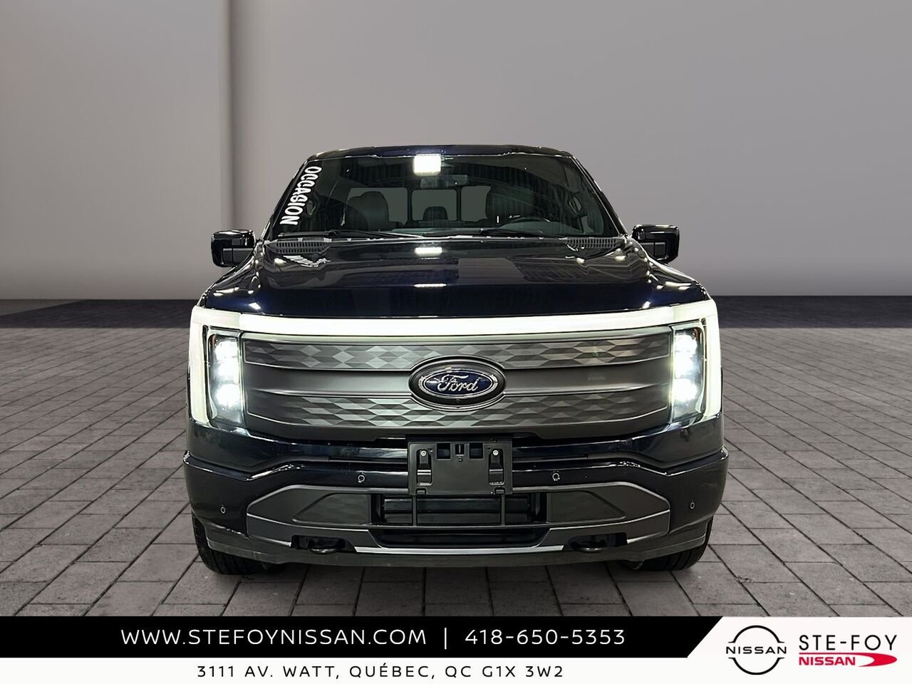 Ford F-150 Lightning GROUPE 510 A, standard range 2023 Bleu Ste-Foy - photo #1