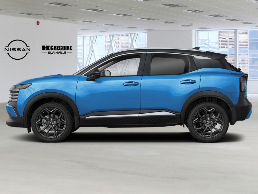 Nissan Kicks SR 2026 Bleu glacial arctique/Noir intense