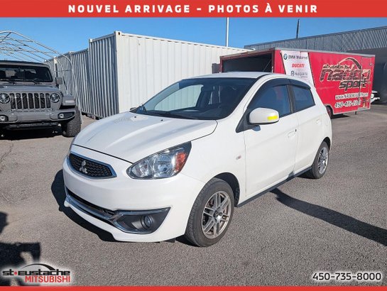 Mitsubishi Mirage ES-ecran tactile-bluetooth-vitre électrique-camera de recul 2019 Blanc