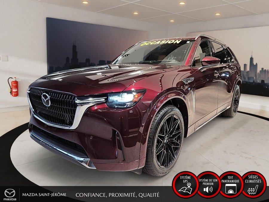 2024 Mazda CX-90 hybride léger 2024 Red