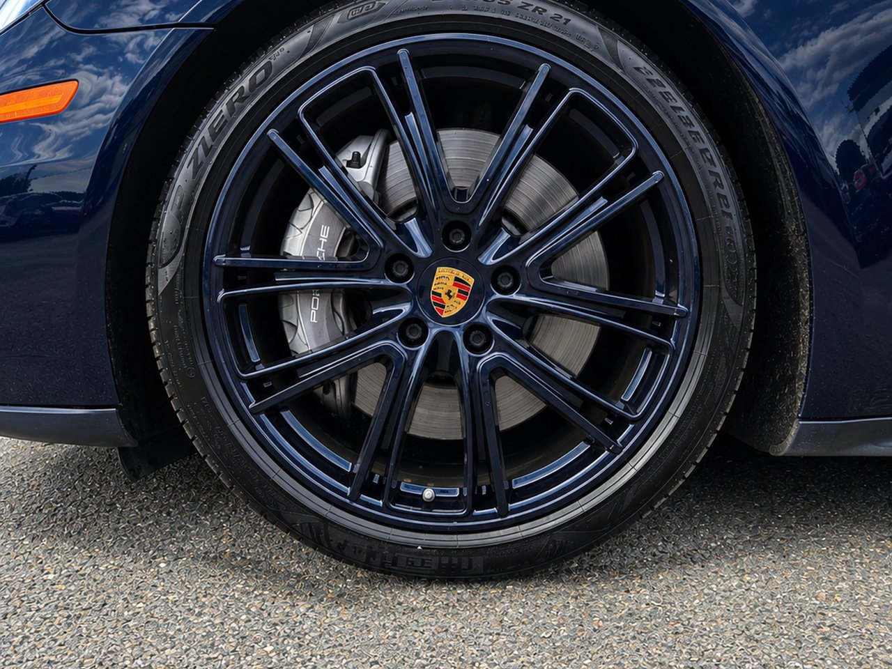 Porsche Panamera 4 Chrono 2019 Bleu Granby - photo #10