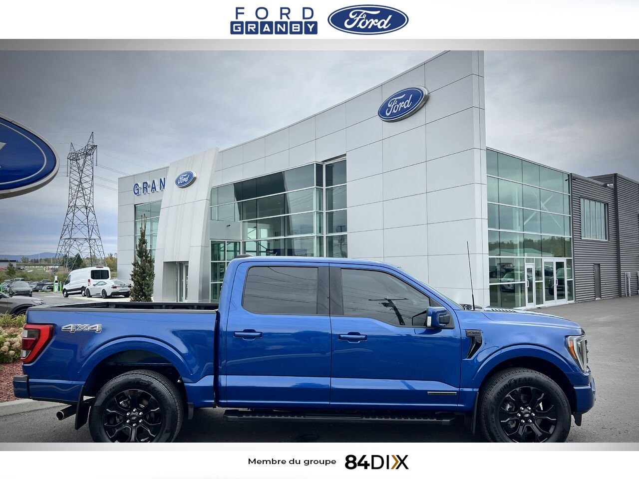 Ford F-150 2022 Bleu Granby - photo #3