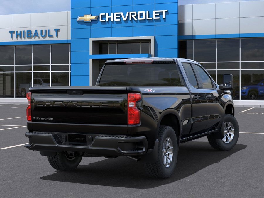 Chevrolet Silverado 1500 Camion de travail 2025 Noir