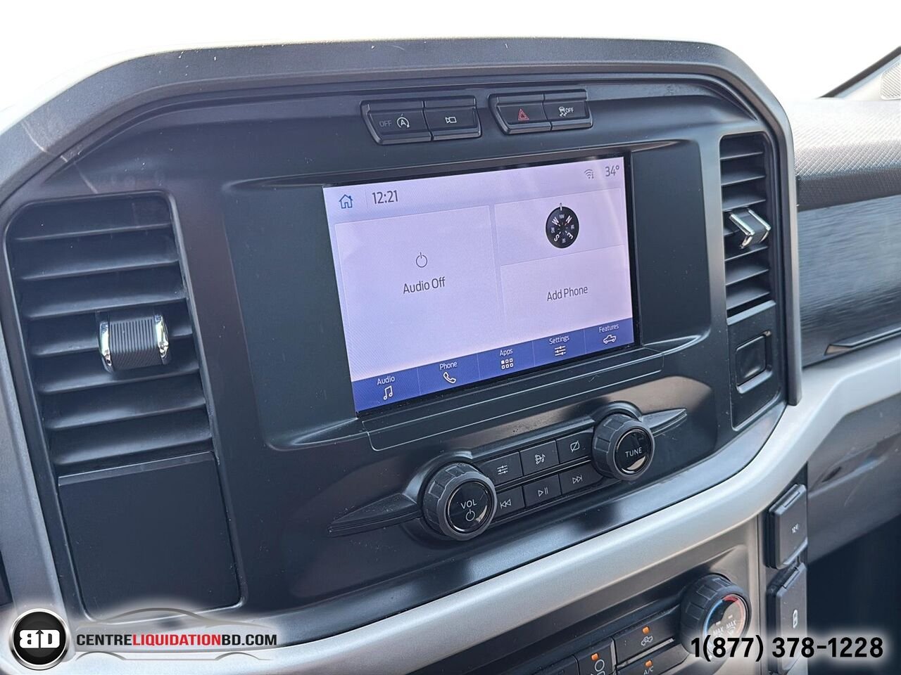 Ford F-150 XLT cabine SuperCrew 4RM caisse de 5,5 pi | BD0356 2021 Noir Granby - photo #19