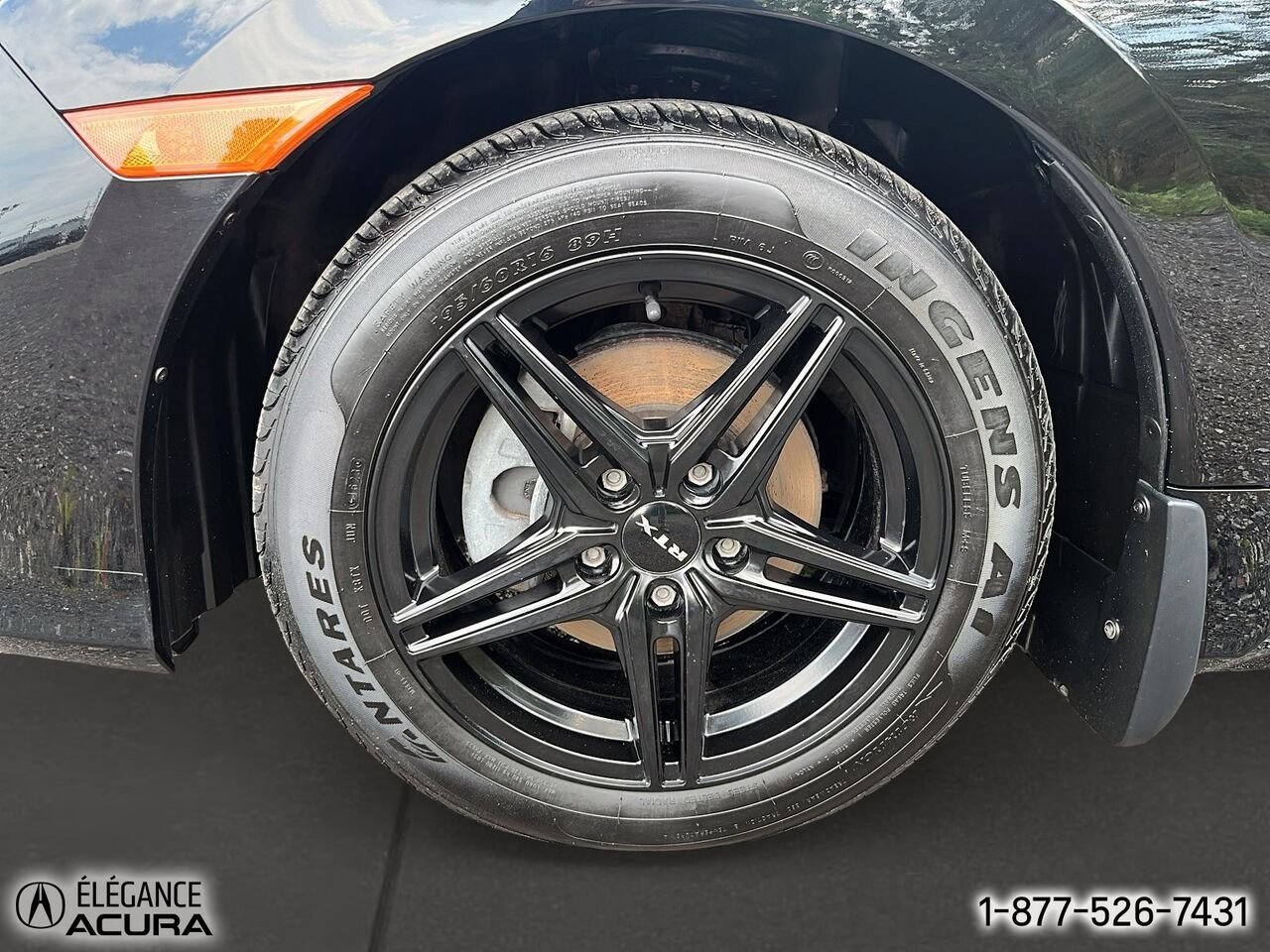 2020 Honda Civic Sedan LX | A8378A Black Granby - photo #9