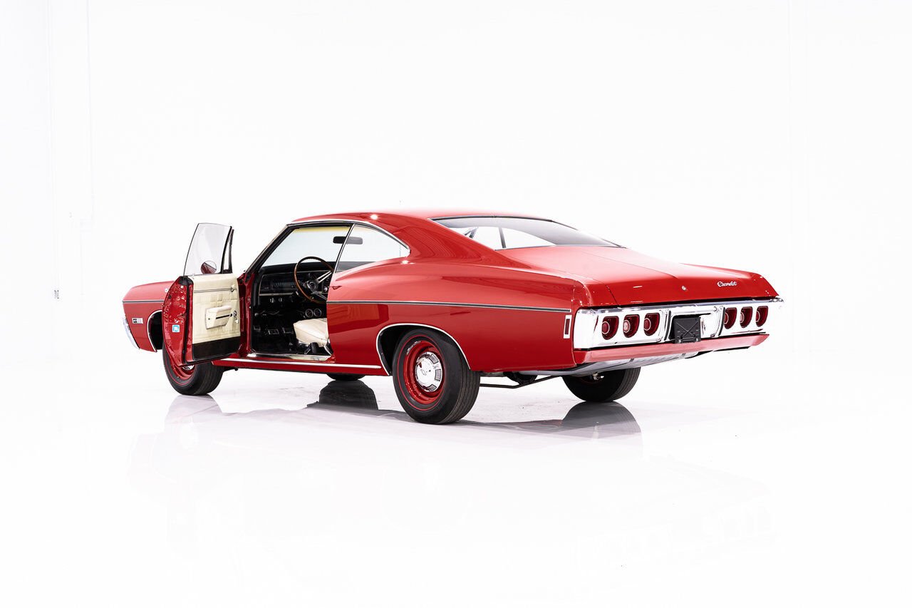 Chevrolet Impala Match N# L72 427/425 4spd 4.56gear Org Bill Of Sale | PRIX EN USD 1968 Rouge Montréal - photo #120