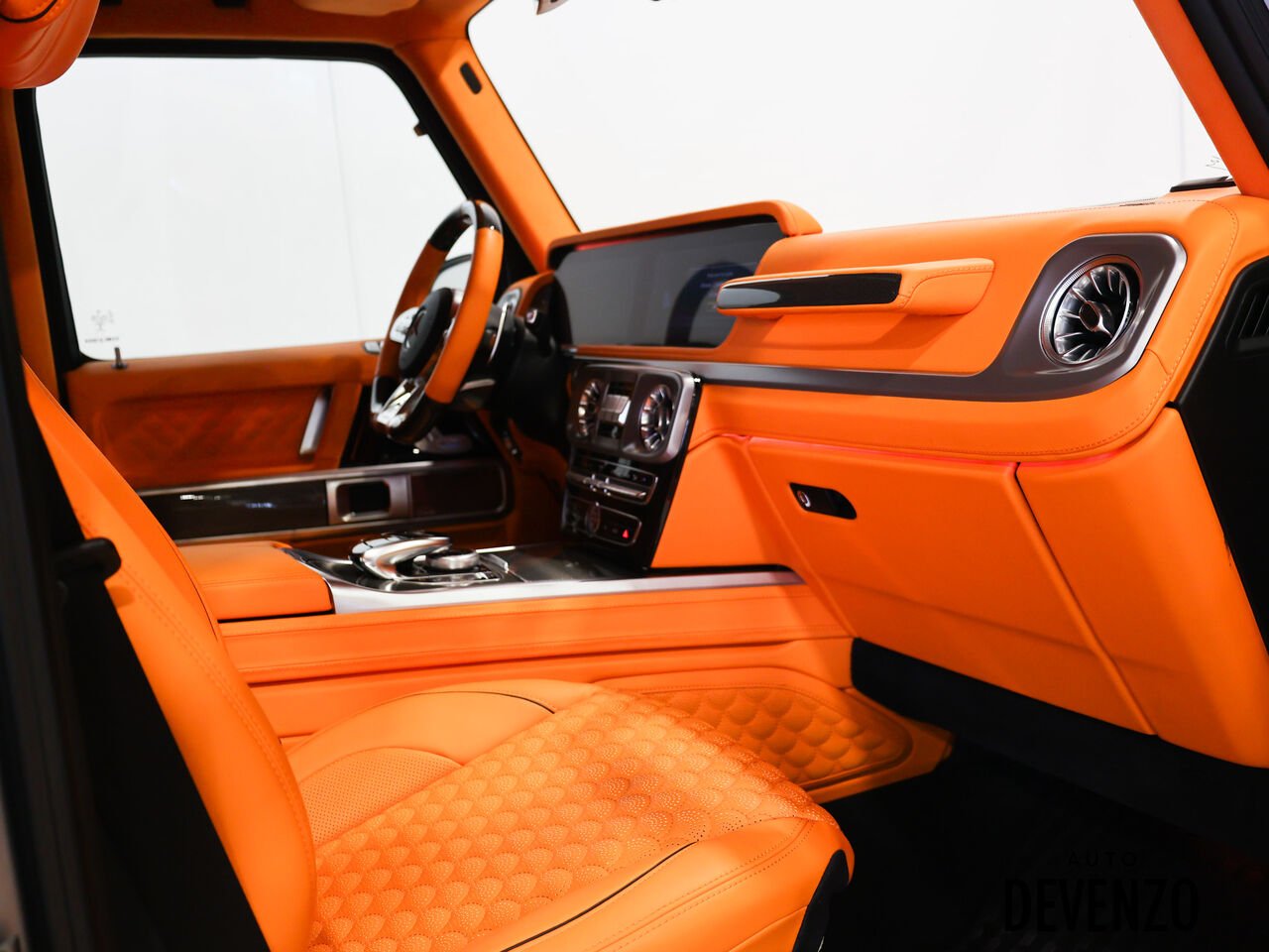 Mercedes-Benz G63 AMG 900 BRABUS & CUSTOM INTERIOR 2023 Argent Saint-Eustache - photo #10