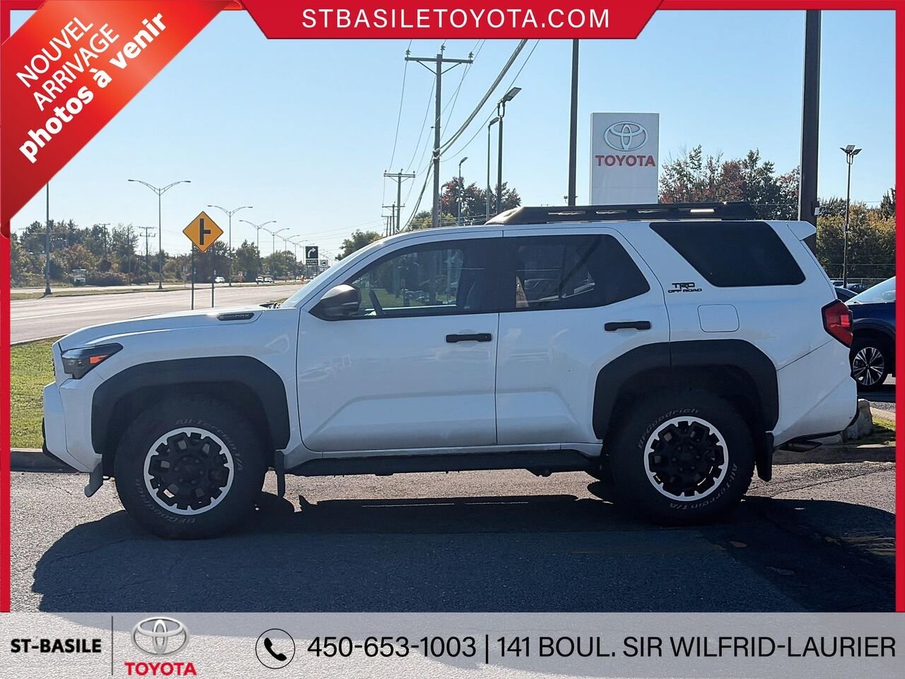 2025 TOYOTA 4RUNNER HYBRIDE White Saint-Basile-le-Grand - photo #1