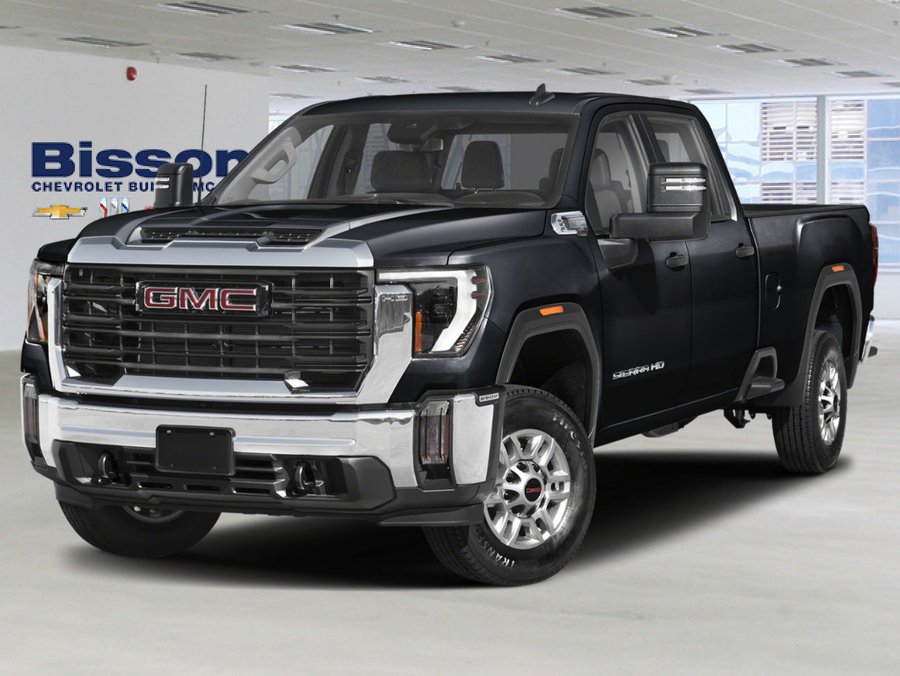 2026 GMC Sierra 2500HD Pro cabine multiplace 4RM 172 po Black