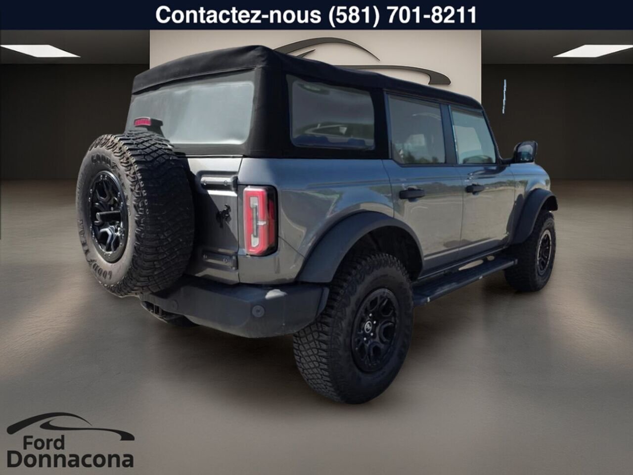 Ford Bronco 2022 Gris Donnacona - photo #4