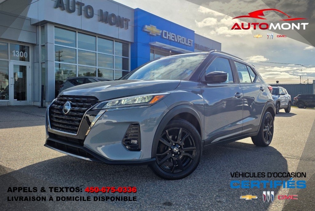 Nissan KICKS SR FWD 2021 Gris Mont-Laurier - photo #0