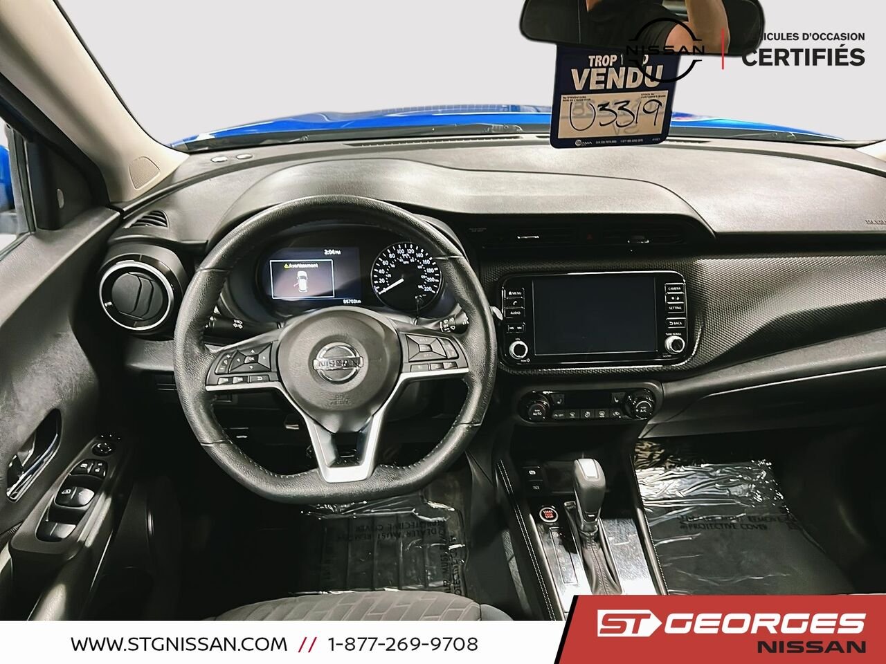 Nissan Kicks 2021 Bleu Saint-Georges - photo #9