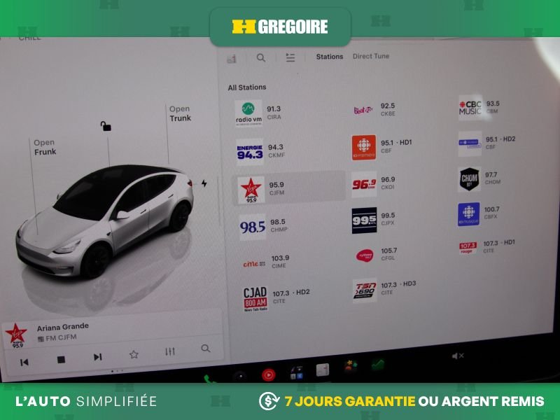 2022 Tesla Model Y White Saint-Eustache - photo #11