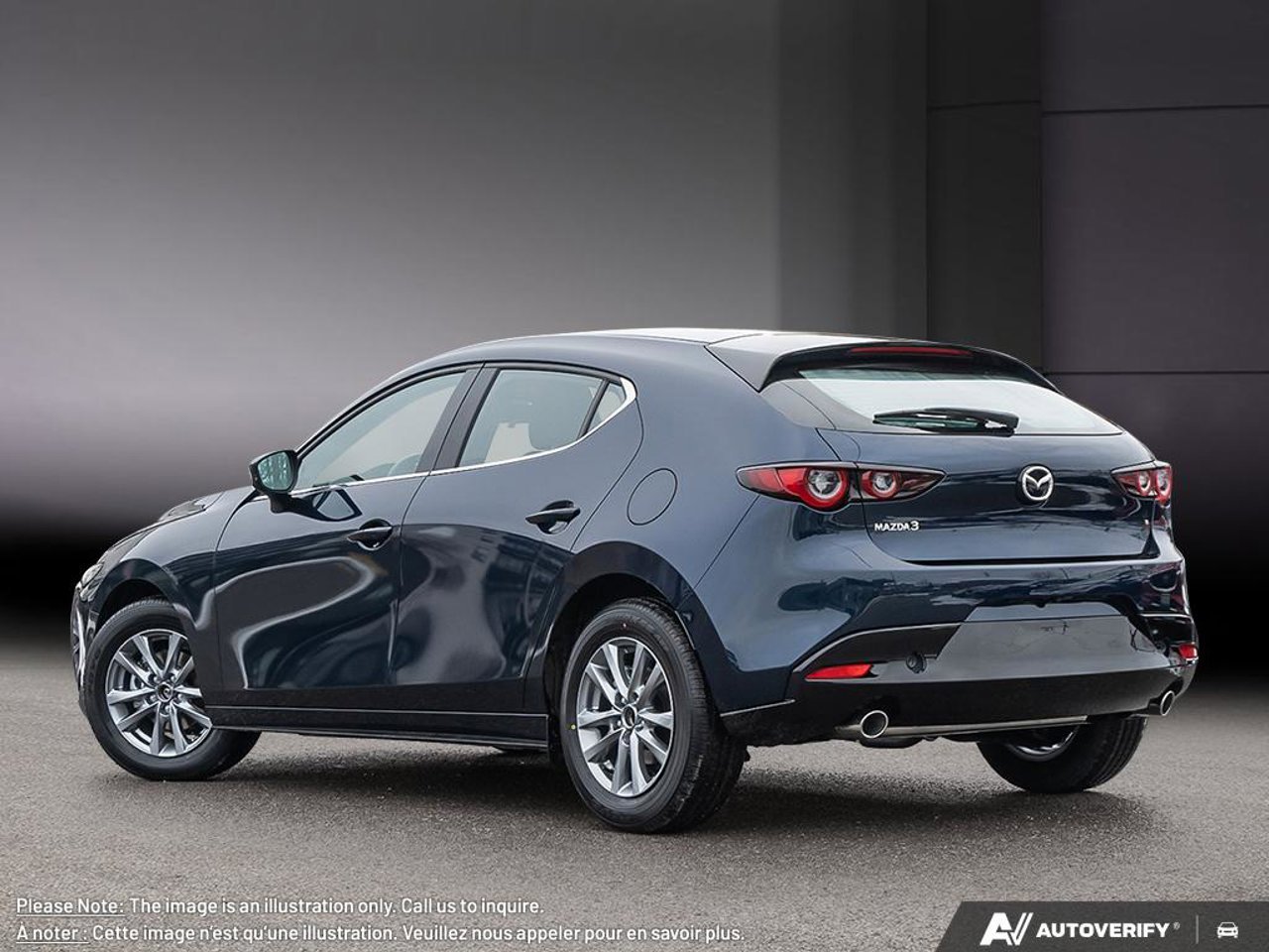 Mazda Mazda3 Sport JM1BPAKL3T1889814 2026 Bleu cristal foncé mica Mirabel - photo #3
