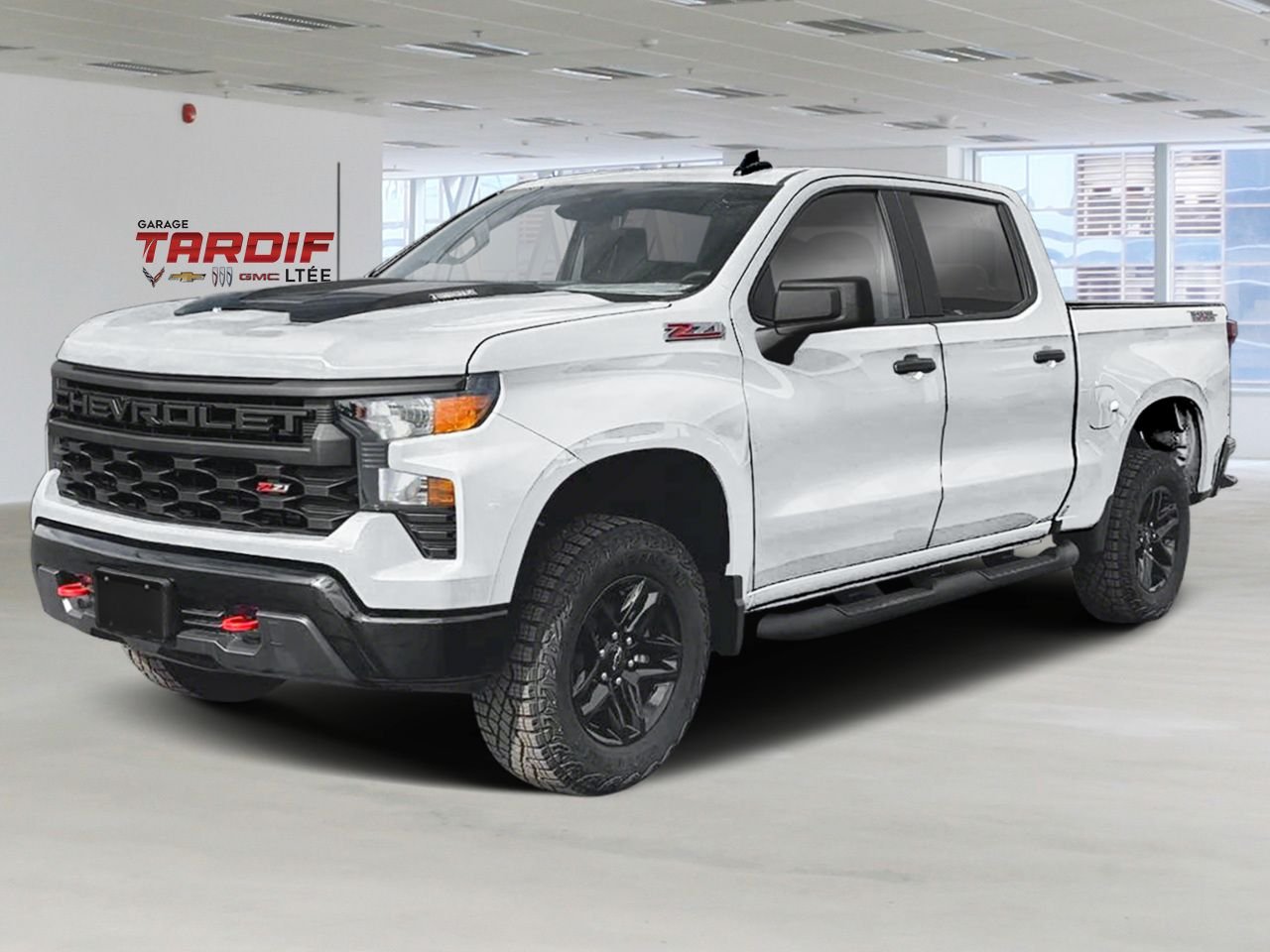 2026 CHEVROLET Silverado 1500 Custom Trail Boss cabine multiplace 4RM 157 po Summit White Amos - photo #0