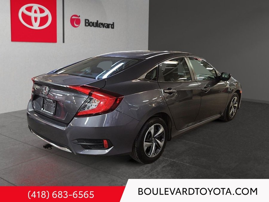 Honda Civic Berline LX, MANUELLE 2020 Gris