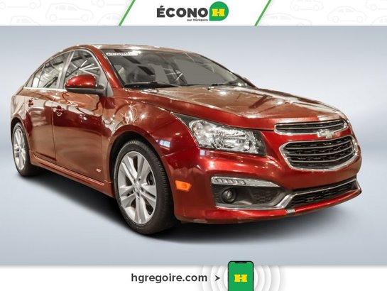 2015 Chevrolet Cruze 2LT CUIR TOIT GR ÉLEC A/C BLUETOOTH CAMÉRA MAGS Red