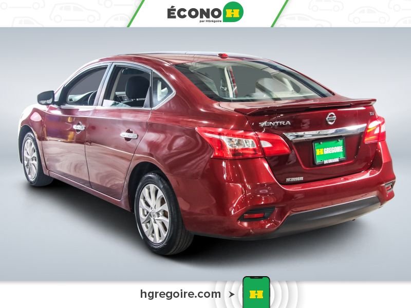 Nissan Sentra SV AUTO TOIT GR ÉLEC A/C BLUETOOTH CAMÉRA MAGS 2019 Rouge