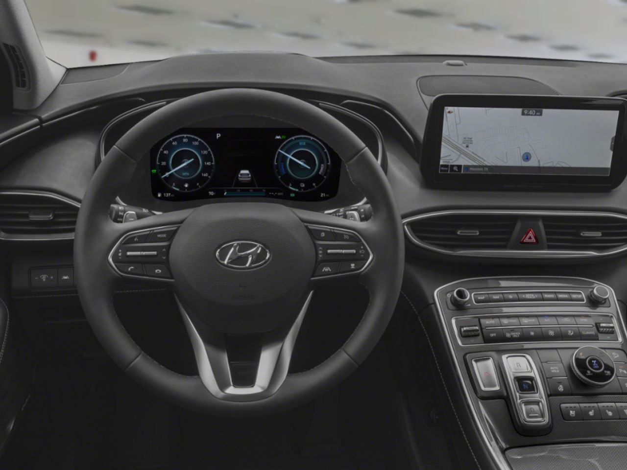 2023 Hyundai Santa Fe Hybrid White Gatineau - photo #7