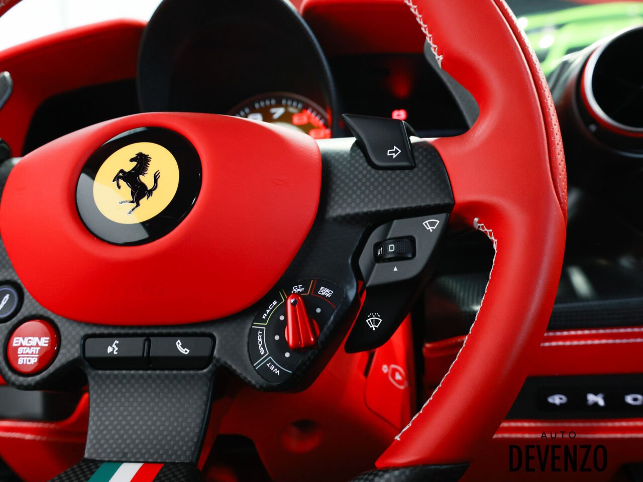 Ferrari F8 Tributo 2022 Blanc Saint-Eustache - photo #14