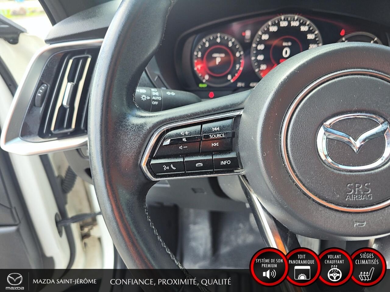 2024 Mazda CX-90 hybride rechargeable White Sainte-Agathe-des-Monts - photo #14