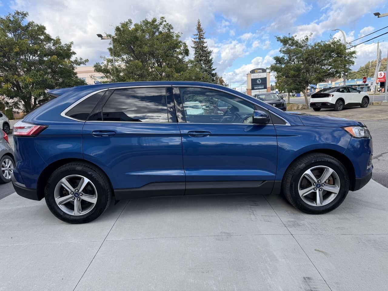 2020 Ford Edge SEL TI Blue Châteauguay - photo #4